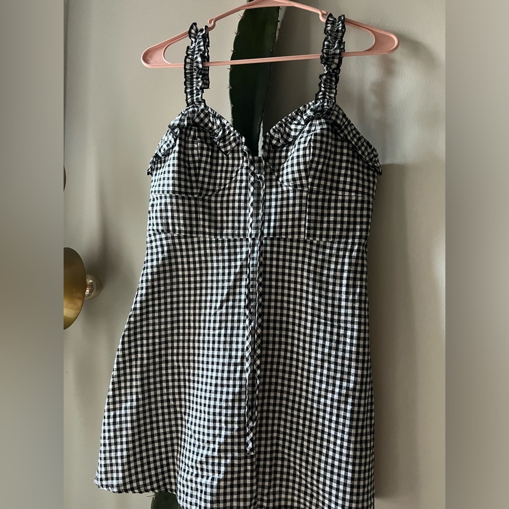 Boohoo Gingham Dress